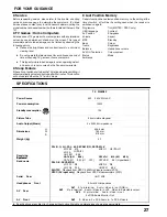 Предварительный просмотр 28 страницы Panasonic TX-W28R3F Operating	 Instruction