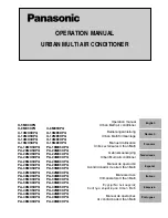 Panasonic U-5MX3XPQ Operation Manual preview