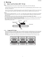 Предварительный просмотр 7 страницы Panasonic UF-5500 Service Manual