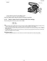 Предварительный просмотр 85 страницы Panasonic UF-5500 Service Manual