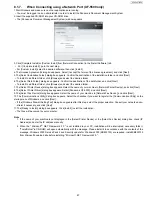 Предварительный просмотр 87 страницы Panasonic UF-5500 Service Manual