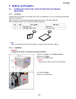 Предварительный просмотр 208 страницы Panasonic UF-8300 Service Manual