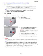 Предварительный просмотр 219 страницы Panasonic UF-8300 Service Manual