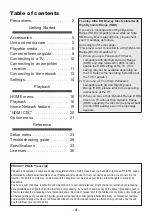 Preview for 4 page of Panasonic UltraHD DP-UB450 Operating Instructions Manual