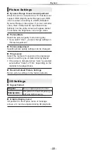 Preview for 22 page of Panasonic UltraHD DP-UB450 Operating Instructions Manual