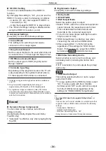 Preview for 24 page of Panasonic UltraHD DP-UB450 Operating Instructions Manual