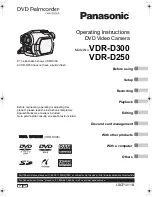 Panasonic VDR-D300 (English, Spanish) Operating Instructions Manual preview