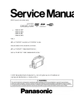 Panasonic VDR-M30PP Service Manual preview