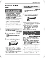 Предварительный просмотр 79 страницы Panasonic VDR VDR-D220 Operating Instructions Manual