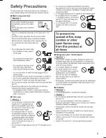 Preview for 3 page of Panasonic VIERA ST60M Operating Instructions Manual