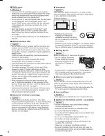 Preview for 4 page of Panasonic VIERA ST60M Operating Instructions Manual