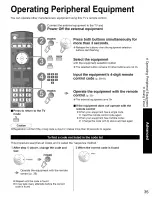 Preview for 35 page of Panasonic Viera TC-26LX70 Operating Instructions Manual