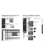 Предварительный просмотр 12 страницы Panasonic Viera TC-42LS24X Operating	 Instruction