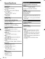 Предварительный просмотр 24 страницы Panasonic Viera TC-50AS650UE Owner'S Manual