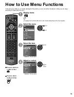 Preview for 15 page of Panasonic Viera TC-50PS14 Operating Instructions Manual