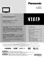 Preview for 1 page of Panasonic Viera TC-50PS24 Manual De Instrucciones