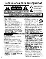 Preview for 3 page of Panasonic Viera TC-50PS24 Manual De Instrucciones