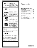 Предварительный просмотр 3 страницы Panasonic Viera TC-L55E50 Quick Setup Manual