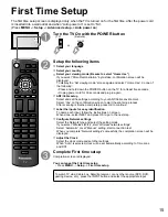 Предварительный просмотр 15 страницы Panasonic Viera TC-L55E50 Quick Setup Manual