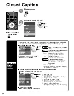 Preview for 52 page of Panasonic Viera TC-P46G10 Operating Instructions Manual