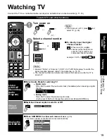 Preview for 19 page of Panasonic Viera TC-P46G15 Operating Instructions Manual