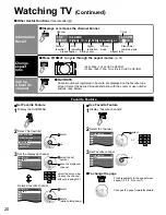 Preview for 20 page of Panasonic Viera TC-P46G15 Operating Instructions Manual