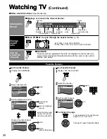 Предварительный просмотр 20 страницы Panasonic Viera TC-P46U1 Operating Instructions Manual