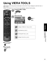 Предварительный просмотр 21 страницы Panasonic Viera TC-P46U1 Operating Instructions Manual