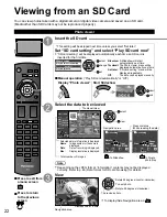 Предварительный просмотр 22 страницы Panasonic Viera TC-P46U1 Operating Instructions Manual