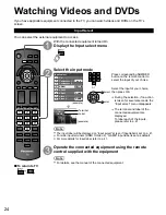 Предварительный просмотр 24 страницы Panasonic Viera TC-P46U1 Operating Instructions Manual