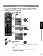 Предварительный просмотр 25 страницы Panasonic Viera TC-P46U1 Operating Instructions Manual