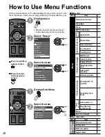 Предварительный просмотр 28 страницы Panasonic Viera TC-P46U1 Operating Instructions Manual