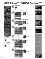 Предварительный просмотр 32 страницы Panasonic Viera TC-P46U1 Operating Instructions Manual