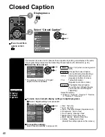 Предварительный просмотр 40 страницы Panasonic Viera TC-P46U1 Operating Instructions Manual