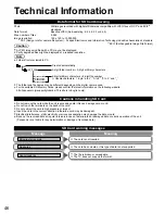 Предварительный просмотр 46 страницы Panasonic Viera TC-P46U1 Operating Instructions Manual