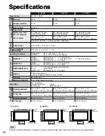 Предварительный просмотр 52 страницы Panasonic Viera TC-P46U1 Operating Instructions Manual