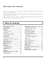 Preview for 4 page of Panasonic Viera TH-37PR10 Operating Instructions Manual