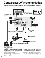 Предварительный просмотр 38 страницы Panasonic Viera TH-42PE7 Manual De Instrucciones