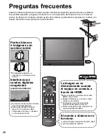 Предварительный просмотр 46 страницы Panasonic Viera TH-42PE7 Manual De Instrucciones