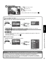 Предварительный просмотр 23 страницы Panasonic Viera TH-42PZ700 Manual De Instrucciones