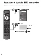 Предварительный просмотр 26 страницы Panasonic Viera TH-42PZ700 Manual De Instrucciones