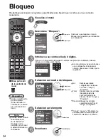 Предварительный просмотр 34 страницы Panasonic Viera TH-42PZ700 Manual De Instrucciones