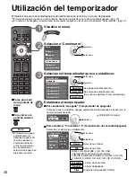 Предварительный просмотр 40 страницы Panasonic Viera TH-42PZ700 Manual De Instrucciones