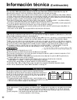 Предварительный просмотр 52 страницы Panasonic Viera TH-42PZ700 Manual De Instrucciones