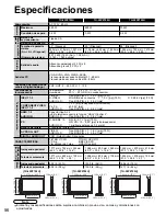 Предварительный просмотр 56 страницы Panasonic Viera TH-42PZ700 Manual De Instrucciones