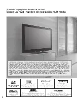 Preview for 2 page of Panasonic Viera TH-46PZ850 Manual De Instrucciones