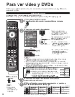 Preview for 22 page of Panasonic Viera TH-46PZ850 Manual De Instrucciones