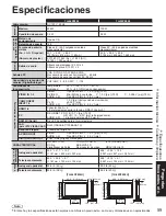 Preview for 59 page of Panasonic Viera TH-46PZ850 Manual De Instrucciones