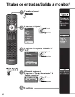 Предварительный просмотр 42 страницы Panasonic Viera TH-50PZ750 Manual De Instrucciones