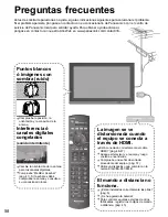 Preview for 58 page of Panasonic Viera TH-50PZ750 Manual De Instrucciones